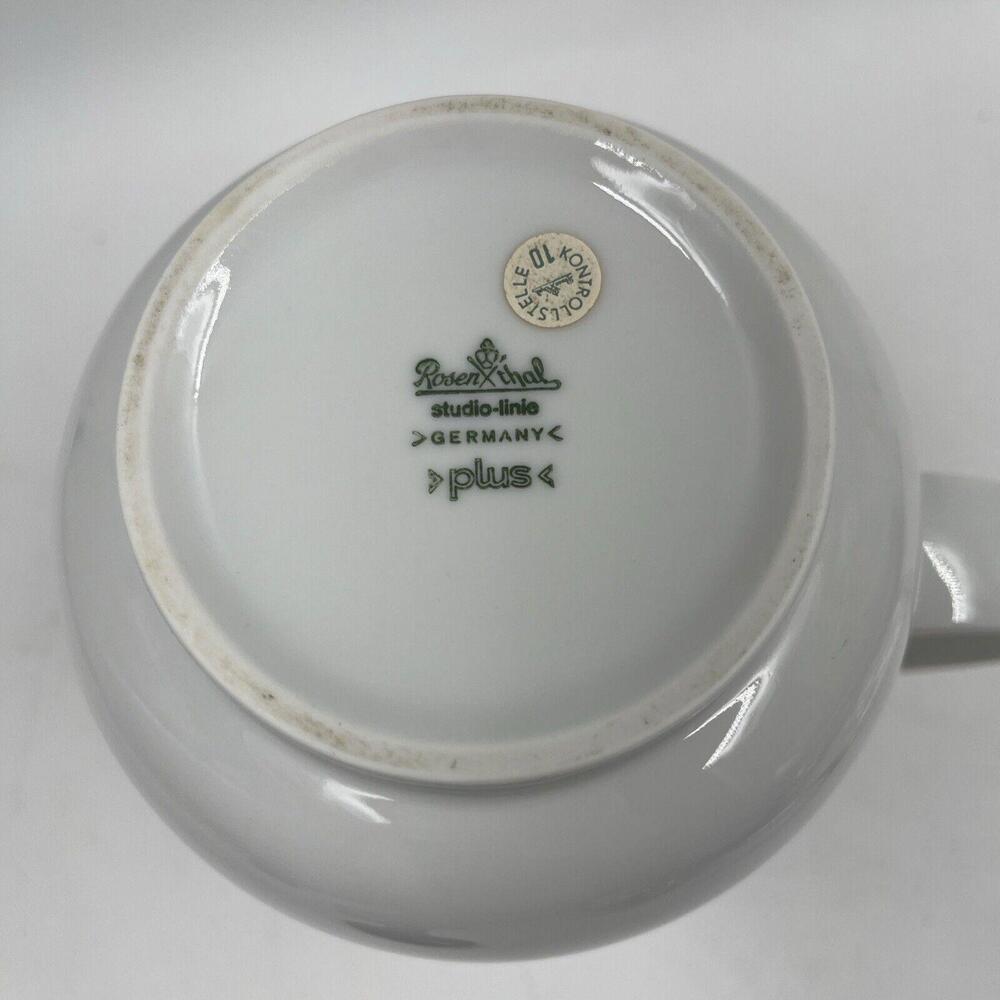 Rare ROSENTHAL PLURAL Coffee Pot 8.5" tall Porcelain Vintage Made in Germany - Picture 6 of 6